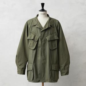 古着 60s 米軍 US 4th ポプリン ミリタリー ベトナム ジャングル