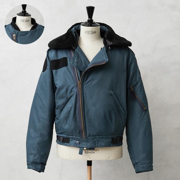 実物 USED カナダ軍 RCAF リアルムートン DETACHABLE BOA COLLAR アビ...