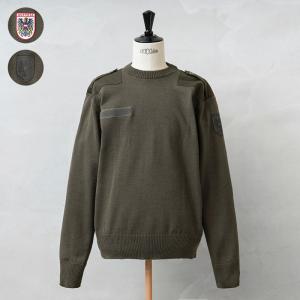 ✨セントジェームス✨90s★ヴィンテージ★フランス軍★コマンドセーター★グリーン MILITARY 実物 USED フランス軍 コマンドセーター SAINT JAMES