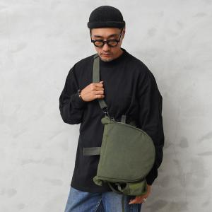 MILITARY 実物 USED ルーマニア軍 M74 ガスマスクバッグ BLUE