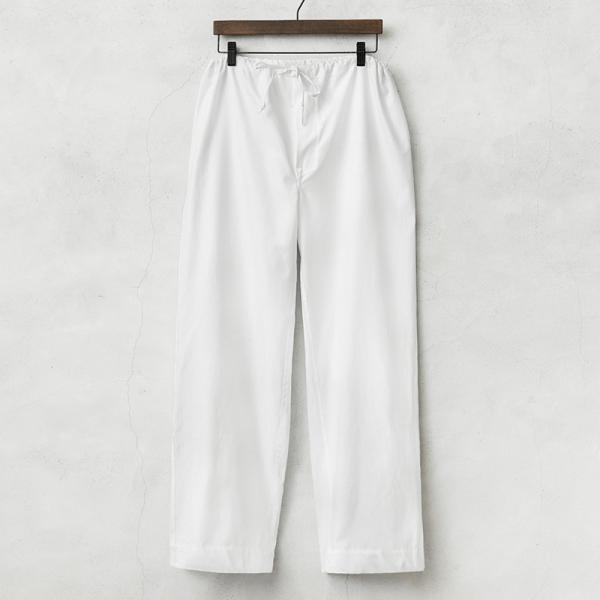 実物 新品 デッドストック イタリア海軍 MARINA MILITARE ホスピタル パンツ ホワイ...