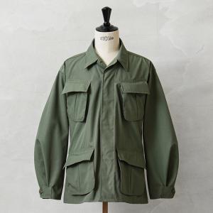 ジャングルファでイーグ　ミリタリージャケット オリーブグリーン X-Small ジャングルファでイーグ ミリタリージャケット オリーブグリーン