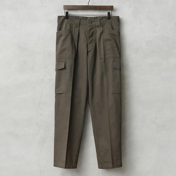 実物 新品 デッドストック オーストリア軍 M-75 コットンツイル ファティーグ カーゴパンツ ワ...