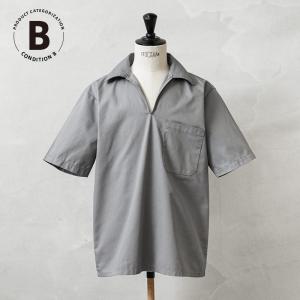 シャンブレーシャツ オフホワイト SPRINGFORD アメカジ メンズ 長袖 ワ