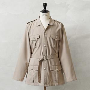 フランス軍. カーキ トロピカルジャケット[長袖] 仏軍 FRA 熱帯