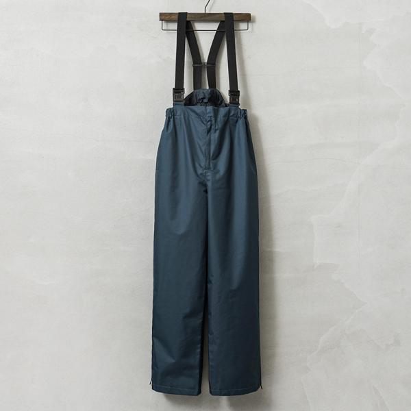 実物 USED イタリア軍 M.M. デッキオーバーパンツ サスペンダー付き パンツ 軍モノ 軍パン...