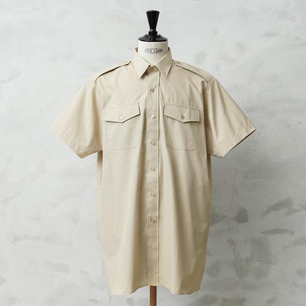 実物 新品 デッドストック イギリス軍 FAWN ARMY ALL RANKS ショートスリーブ ド...