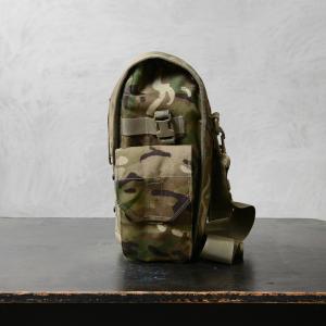 実物 USED イギリス軍 ガスマスクバッグ ...の詳細画像3