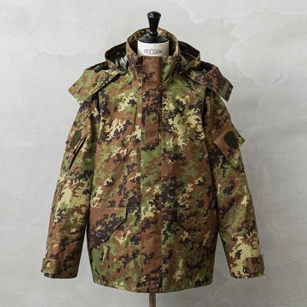 実物 新品 デッドストック イタリア軍 ALL-WEATHER WATERPROOF フィールドパー...