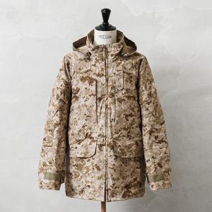 実物 USED 米海軍 NWU GORE-TEXパーカー TYPEII AOR1 DESERT ミリタリージャケット アウター 軍モノ 軍物 古着 ゴアテックス【クーポン対象外】【I】