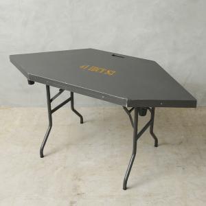 実物 USED 米軍 フォールディング コーナーテーブル ステンシル インテリア 家具 ミリタリー【クーポン対象外】【I】【K】【一部離島配送不可】
