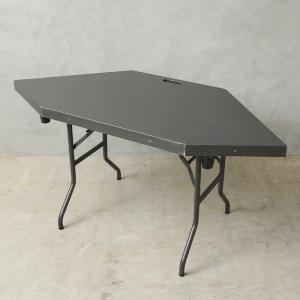 実物 USED 米軍 フォールディング コーナーテーブル SOLID インテリア 家具 ミリタリー インダストリアル【クーポン対象外】【I】【K】【一部離島配送不可】