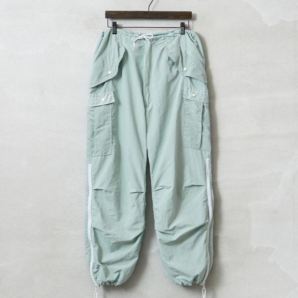 実物 新品 デッドストック 米軍 スノーカモ オーバーパンツ カーゴポケット付き ICE GREEN...