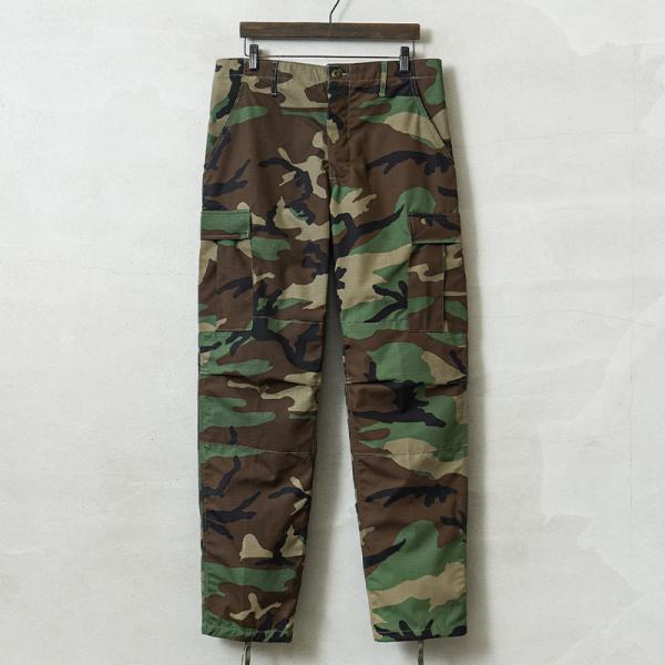 MADE IN USA 新品 米軍 デッドストック BDU カーゴパンツ WOODLAND CAMO...
