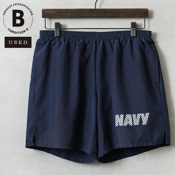 USED 米軍 U.S.NAVY NB社製 フィジカル トレーニングショーツ コンディションB MA...