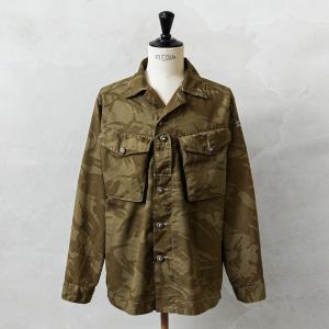 実物 新品 デッドストック イギリス軍 TROPICAL COMBAT ジャケット デザートDPMカモ OLIVE染め ミリタリージャケット 軍モノ 軍物 古着【クーポン対象外】【I】