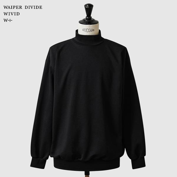 WIVID SUVIN GIZA Hi-Neck Urake Sweater【クーポン対象外】【T】