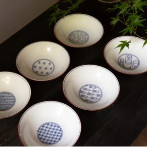 波佐見焼 高山陶器 吉祥小紋 染付 10.3cm 小皿 豆皿 有田焼 取り皿
