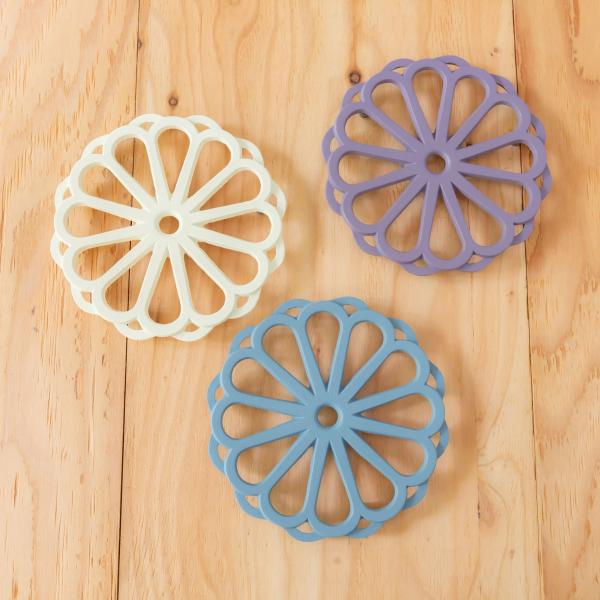 南部鉄器 岩鋳 iwachu 釜敷 菊 kiku 鍋敷 急須  輪菊 鉄瓶  鉄器 和食器 日本製 ...