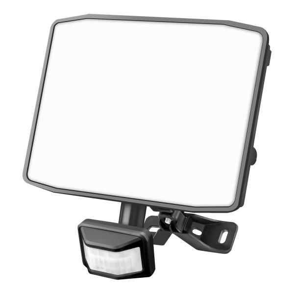 【即納】1個 センサーライト 新品 60W 薄型LED投光器 屋外 コンセント式 80V-150V適...