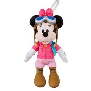 ソアリン　東京ディズニーシー　２０１９新アトラクション　おみやげ ミニーのぬいぐるみバッジ