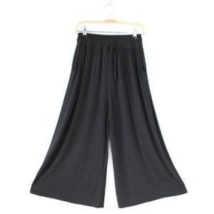 セール ガウチョパンツ ワイドパンツ レディー...の詳細画像4