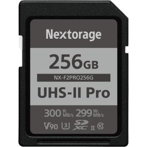 Nextorage ネクストレージ 国内メーカー 256GB UHS-II V90 SDXCメモリーカード｜waizuyh