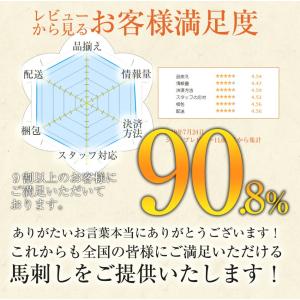 馬刺し グルメ 中霜降 80g 霜降り 霜降 ...の詳細画像5