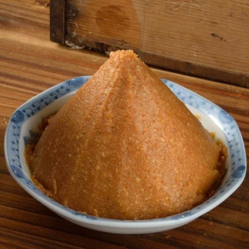 (長期熟成・無添加)相馬田舎味噌・極上（中辛）80kg