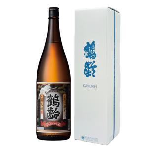 鶴齢 純米酒 1800ml 化粧箱入り 日本酒 ギフト 新潟 青木酒造 辛口 父の日 ギフト