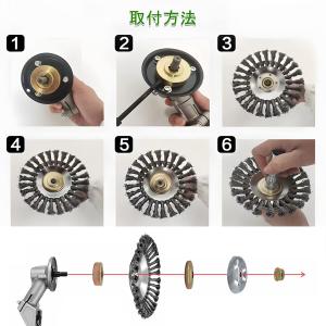 草刈り機 替え刃 草刈機用チップソー 除草ブラ...の詳細画像2