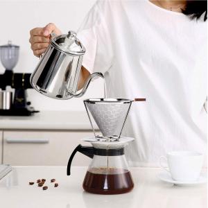 コーヒードリッパー コーヒー ステンレスフィル...の詳細画像5