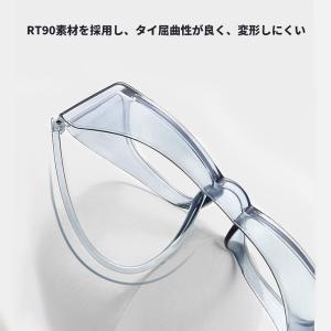 花粉メガネ 花粉症対策 眼鏡 メガネ ブルーラ...の詳細画像4