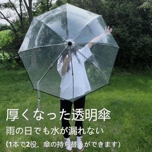 ビニール傘 水鉄砲の傘 傘 透明 水スプレー ...の詳細画像3