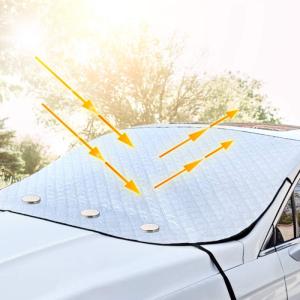 送料無料 フロントガラス サンシェード 車カバ...の詳細画像2