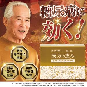 【指定第2類医薬品】 糖尿病 威徳 漢方の恵み...の詳細画像3