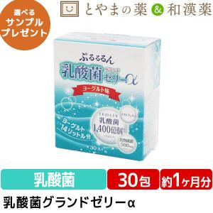ぷるるるん乳酸菌グランドゼリーα 30包×3個 乳酸菌ゼリー スティック