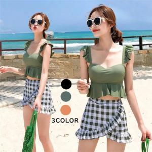 レディース セパレート 水着 ビキニ 高校生 ビスチェ水着