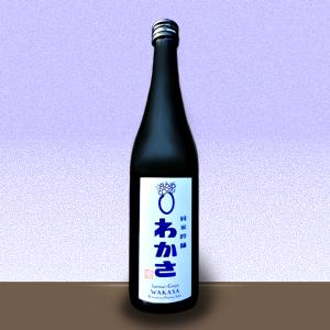 わかさ　純米吟醸　720ml　箱付き　紙袋付き　手土産　御礼　お返し　ご挨拶　接待　会食　贈答品　快気祝い　出産祝い　昇進祝い　開店祝い　記念品 法人向け