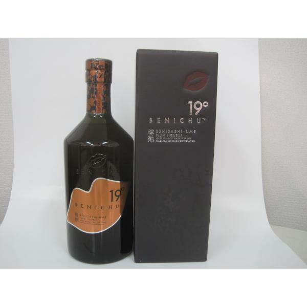 BENICHU19°　750ml　樽熟成梅酒　年間1000本限定　ベニチュー　若狭　福井　紅映梅　エ...