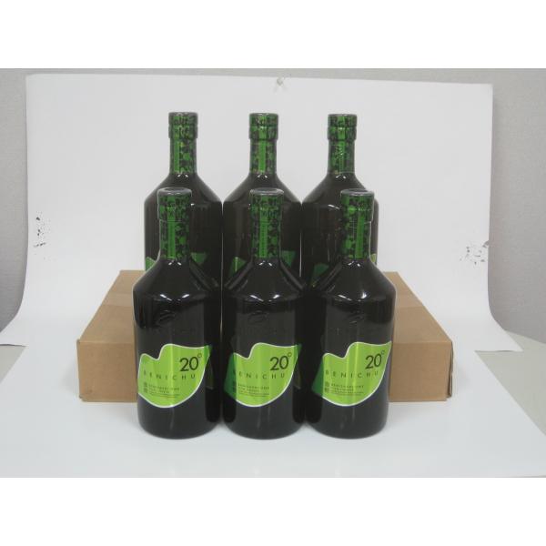 BENICHU20°　750ml×６本　微糖梅酒　甘くない梅酒　ベニチュー　若狭　福井　紅映梅　エコ...