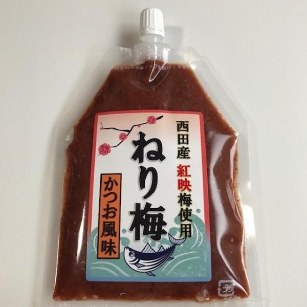 ねり梅 訳あり かつお風味 福井梅(紅映) 梅干し 塩分18% 練り梅 梅ペースト