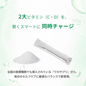 公式 ワカサプリ ビタミンC+D 30包(約1...の詳細画像2