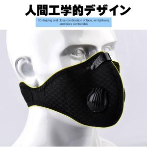 マスク　防塵マスク　フェイスマスク 高品質　活性炭 フィルター　花粉対策にも　男女兼用 登山　PM2.5　蒸れない 快適 マスク｜wakasugi2012