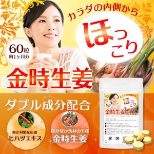 サプリメント 金時生姜 サプリ 60粒 約1か...の詳細画像5