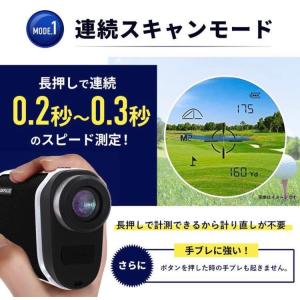 ゴルフ距離測定器 距離計 レーザー 距離計測器...の詳細画像3