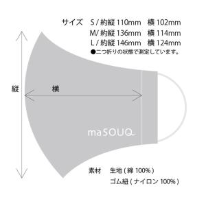 maSOUQ 布マスク キッズ 和柄 ころころ...の詳細画像4