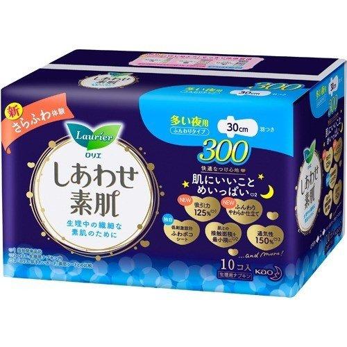 ロリエ しあわせ素肌 多い夜用　羽つき　１０コ
