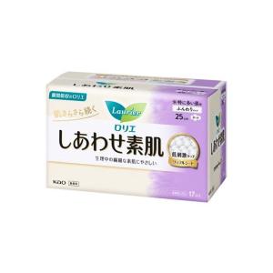 ロリエ　しあわせ素肌　特に多い昼用２５ｃｍ　羽つき　１７個　