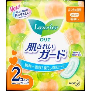 ロリエ　肌きれいガード　ふつうの日用　羽なし　２８コ入×２